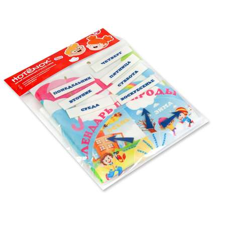 product Hotenok сюжетная развивающая Календарь природы Мягкая для детей seh016