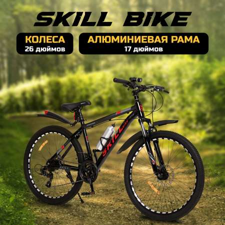 Велосипед Skill Bike blackRed 3050