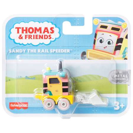 Паровозик Thomas & Friends Герои мультфильмов малый Автодрезина Сэнди HGR51