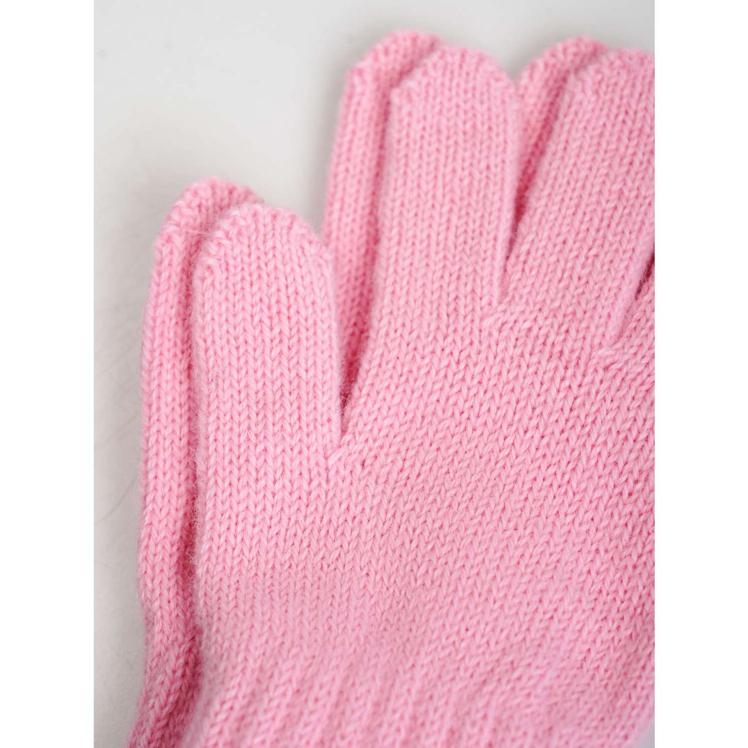 Перчатки 2 пары Prikinder U-W_232821 Цвет: Светло-розовый/фуксия - фото 12