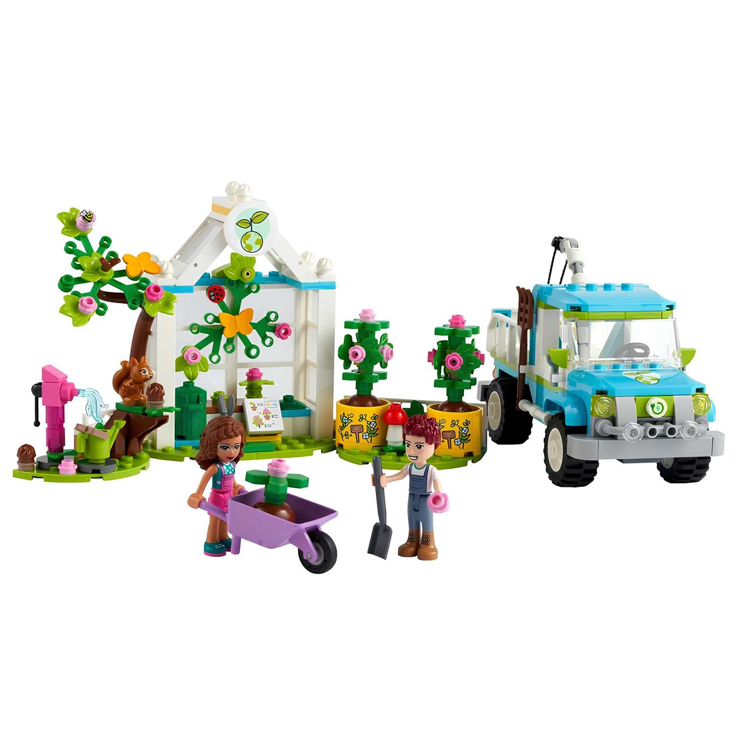 Конструктор LEGO Friends Машина для посадки деревьев - фото 2