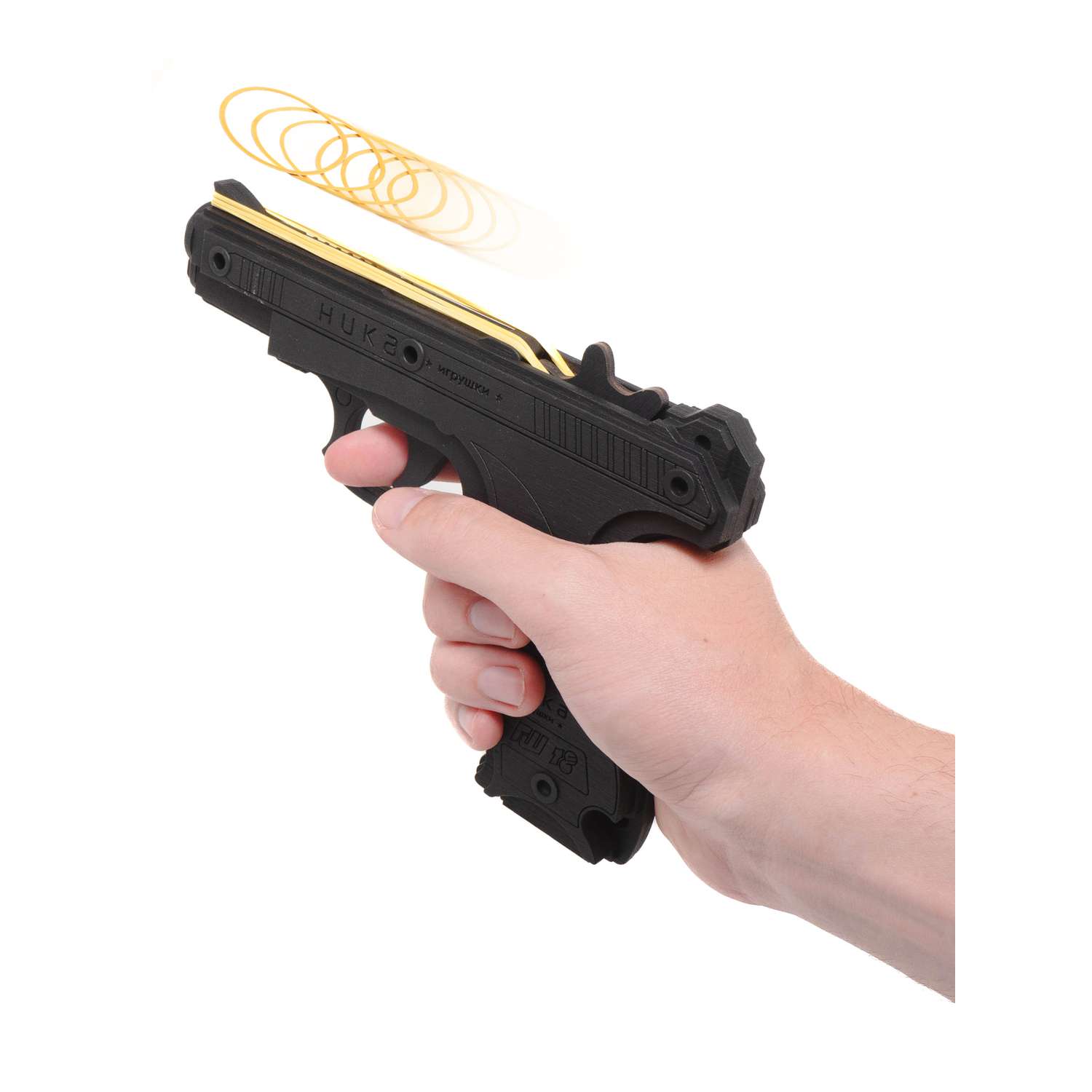 Резинкострел НИКА игрушки Пистолет ГШ-18 в подарочной упаковке - фото 3