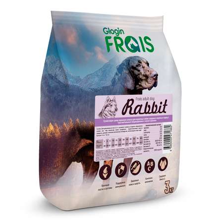 Сухой корм Frais Adult Dog Rabbit 3 кг