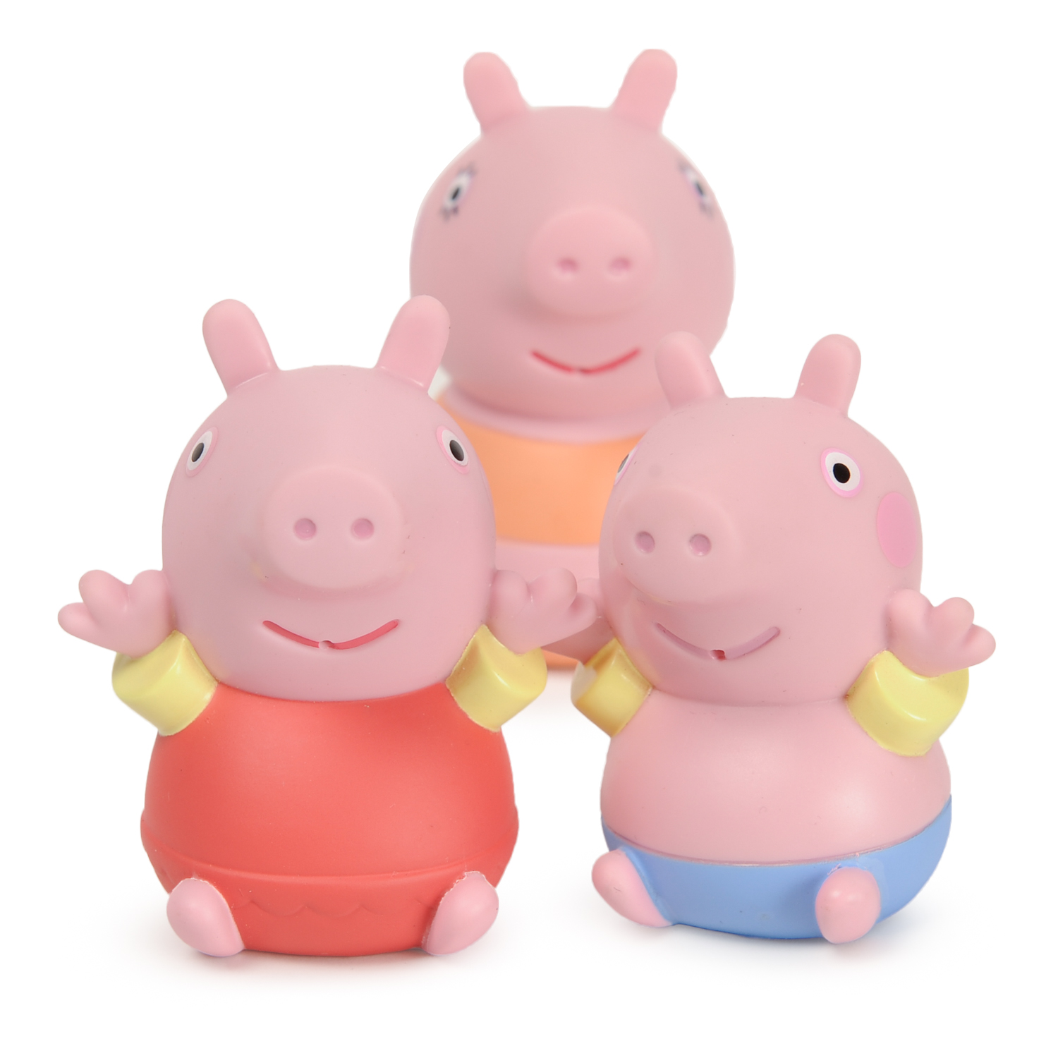 Игрушка для купания Tomy Пеппа брызгалки 3шт E73158 - фото 4