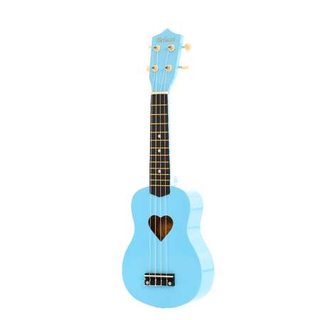 Детская гитара сердце Belucci Укулеле сопрано B21-11 Heart Sky