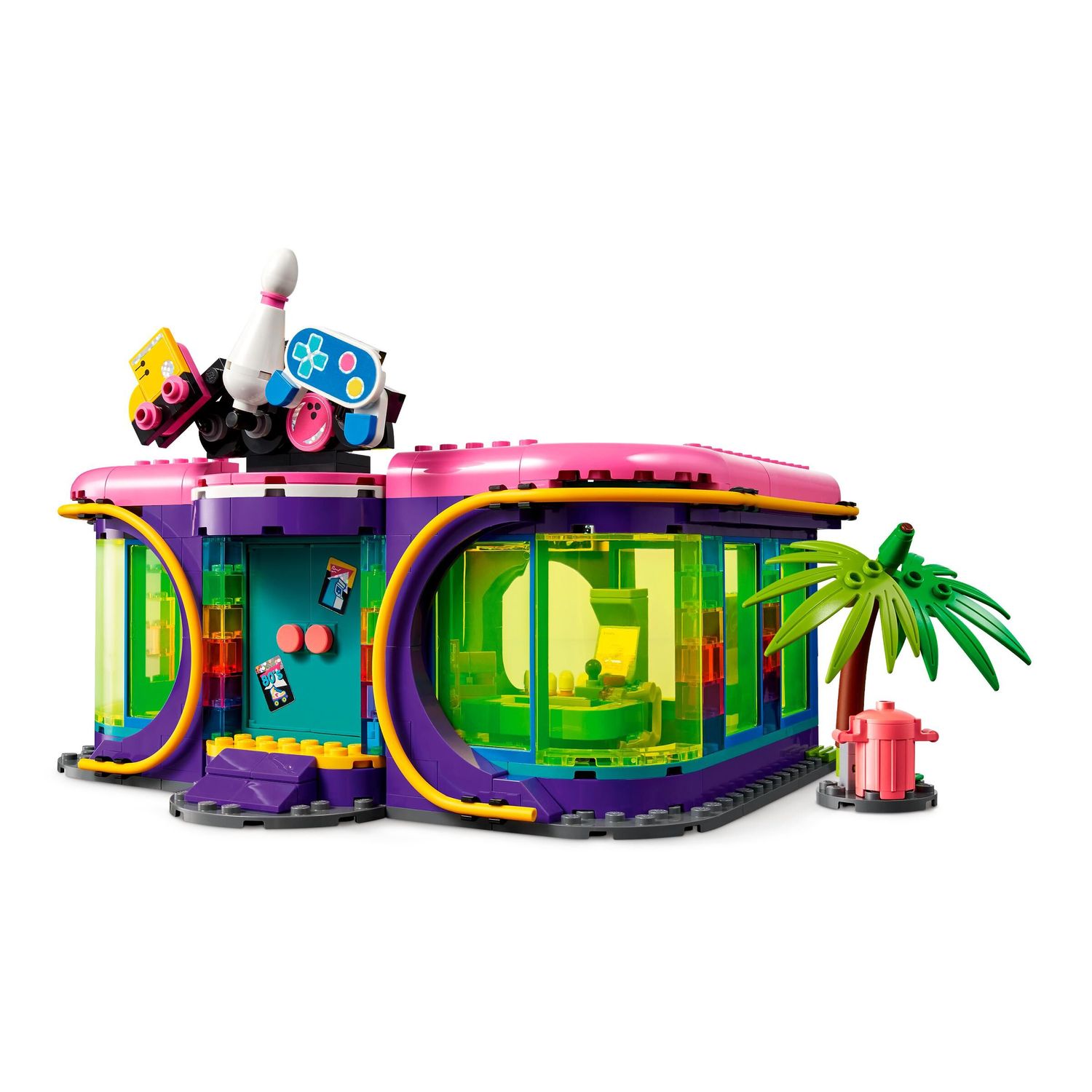 Конструктор LEGO Friends Roller Disco Arcade 41708 - фото 3