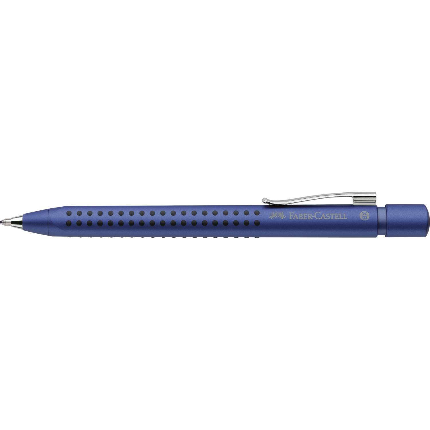 Ручка FABER CASTELL шариковая автоматическая Grip 2011 синяя 1.2мм - фото 1