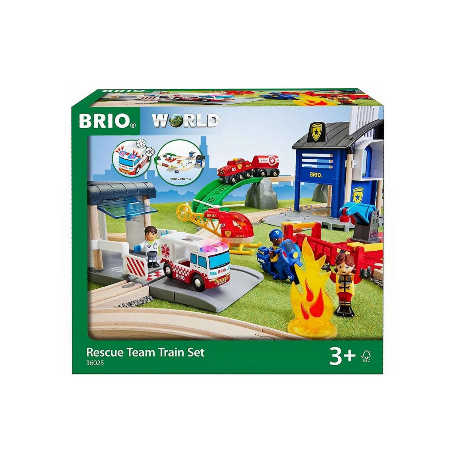 Brio store police train