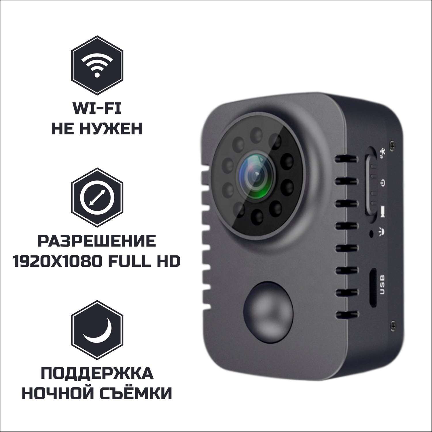 Мини видеокамера Full HD SmartRules без wi-fi купить по цене 4441 ₽ в  интернет-магазине Детский мир