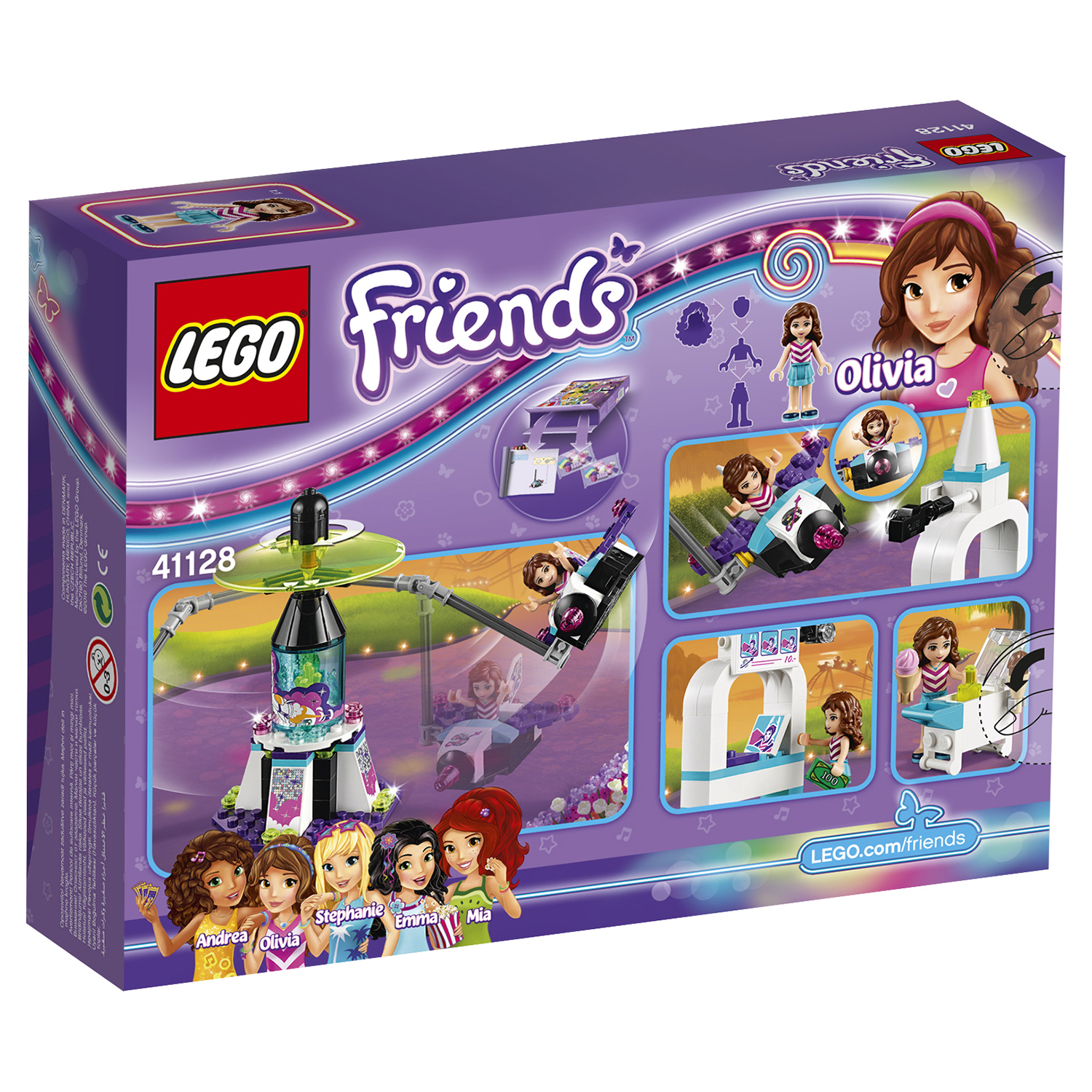 Конструктор LEGO Friends Парк развлечений: «Космическое путешествие» (41128) - фото 3