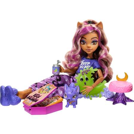 Кукла модельная Monster High Creepover Party Clawdeen