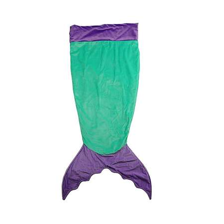 Плед Uniglodis Хвост русалки зеленый/фиолетовый