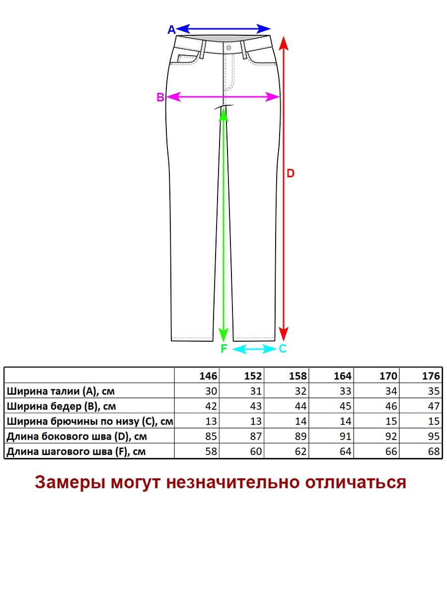 Джинсы Veresk 207-B63 - фото 2