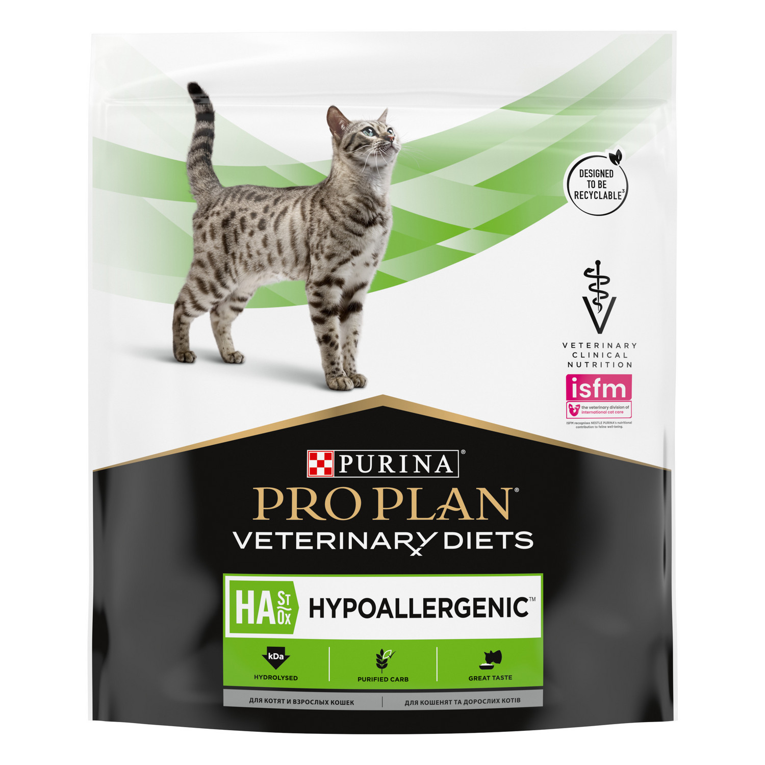 Корм для кошек Purina Pro Plan Veterinary diets HА профилактика аллергии 325г - фото 2