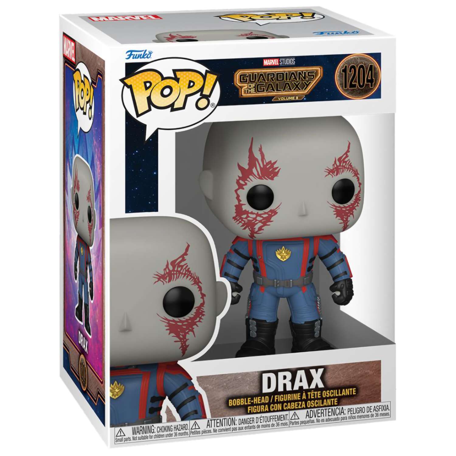 Фигурка Funko POP! Vinyl Marvel Guardians Of The Galaxy 3 Drax (1204) 68053 - фото 2