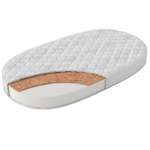 Матрас в кроватку WOODLINES Bi-Cotton Bi-Cocos овальный 125х75х10