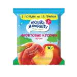 Кусочки Когда я вырасту фруктовые из яблок и персиков 30г