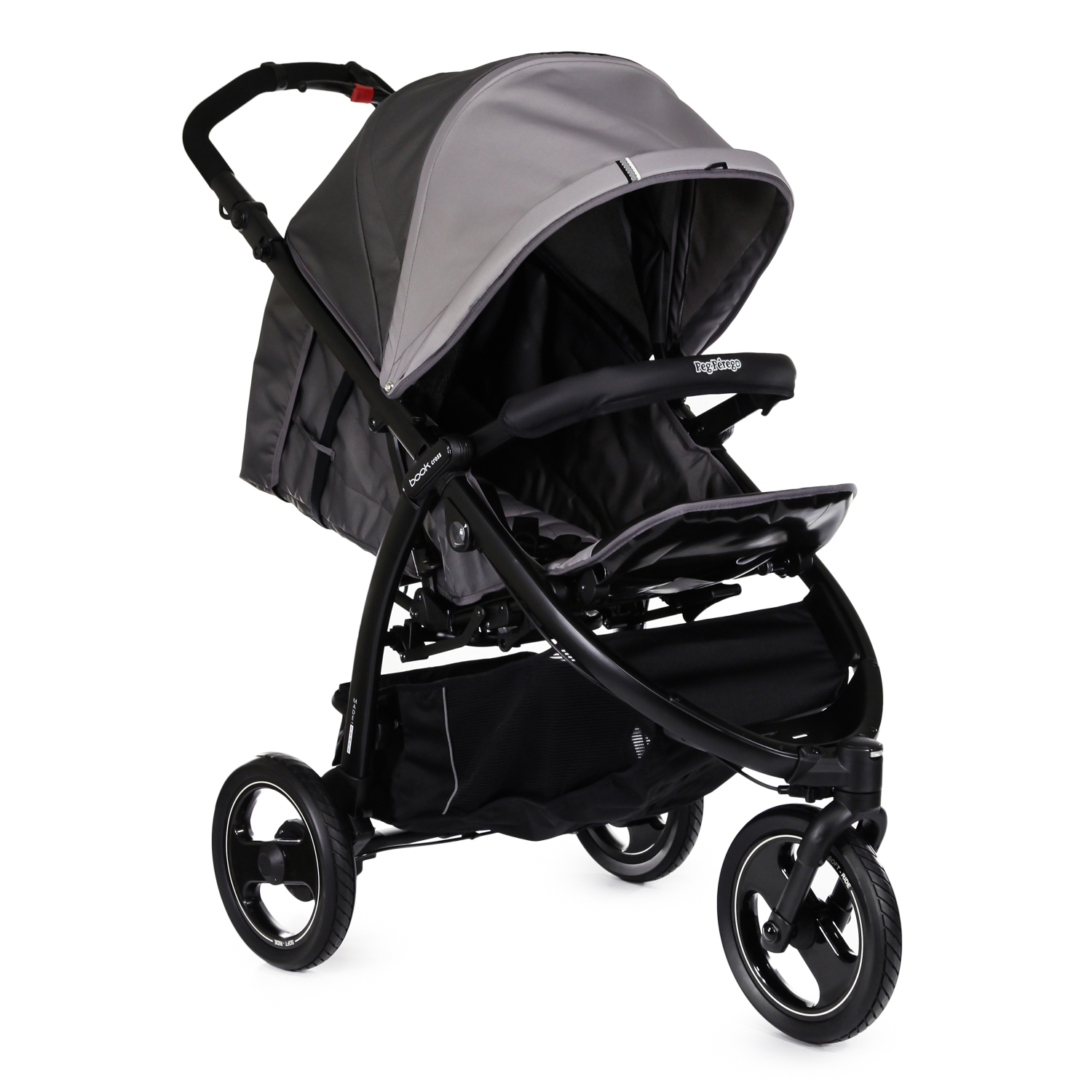 Коляска прогулочная Peg-Perego Book Cross Classic Grey - фото 2