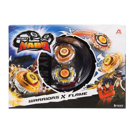 Игровой набор Infinity Nado Warriors and Blast Flame Сплит