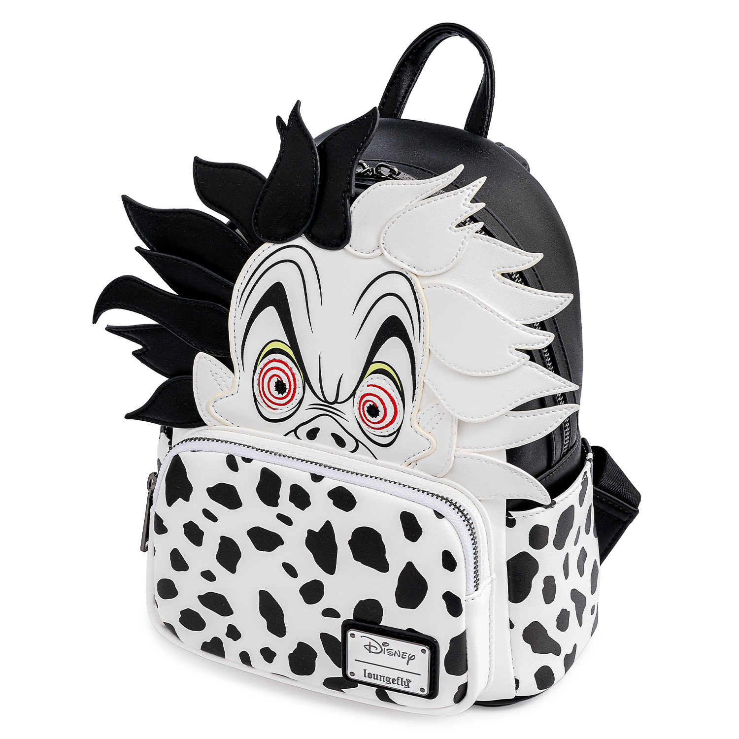 Рюкзак Funko Loungefly Disney Villains Cruella De Vil Spots Cosplay Mini Backpack WDBK1534 - фото 2