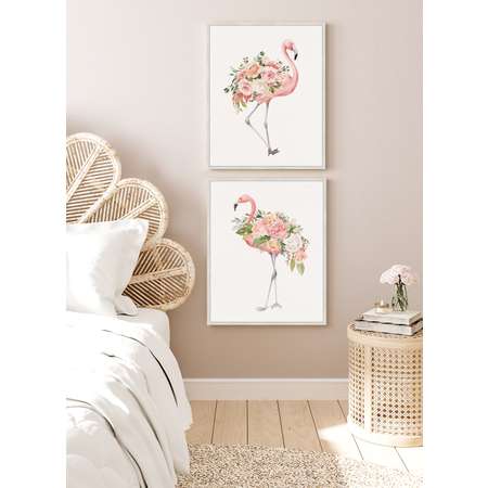 Картина Фламинго I 40х50 см Графис Птицы