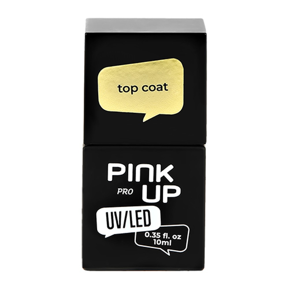 Верхнее покрытие для ногтей Pink Up top coat 10 мл - фото 3