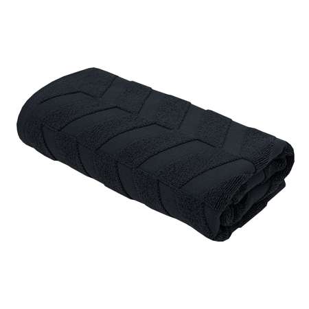 Махровое полотенце BRAVO Моноколор 70х130 черный