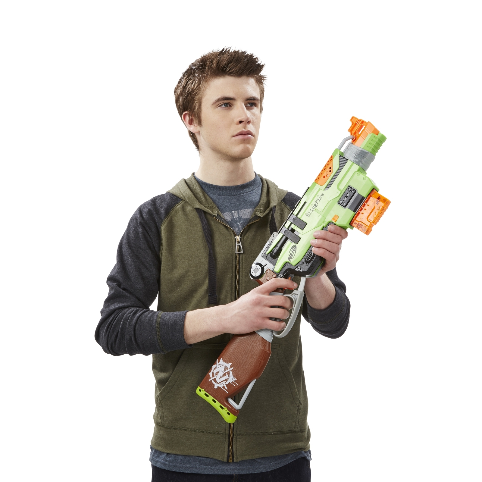 Бластер Nerf Zombie Strike Слинг Файр - фото 4