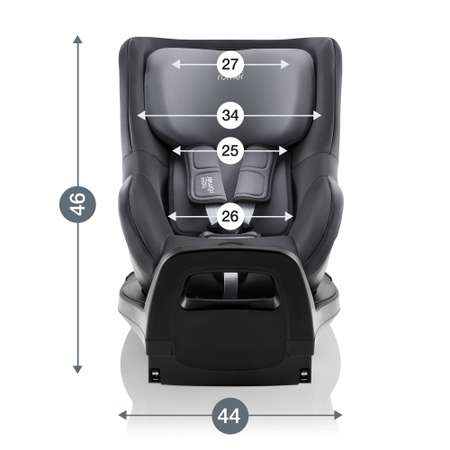 Автокресло Britax Roemer DUALFIX PRO M Midnight Grey для детей до 19 кг