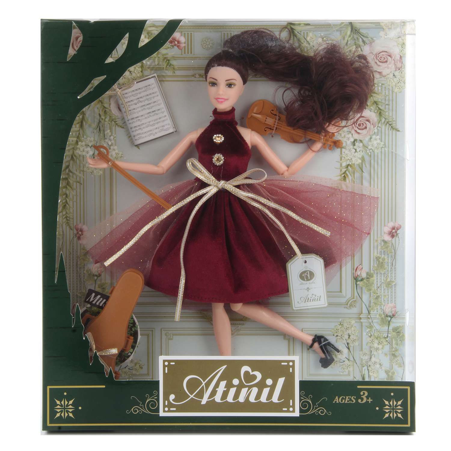 Кукла модель Барби шарнирная Veld Co со скрипкой 121652 - фото 6