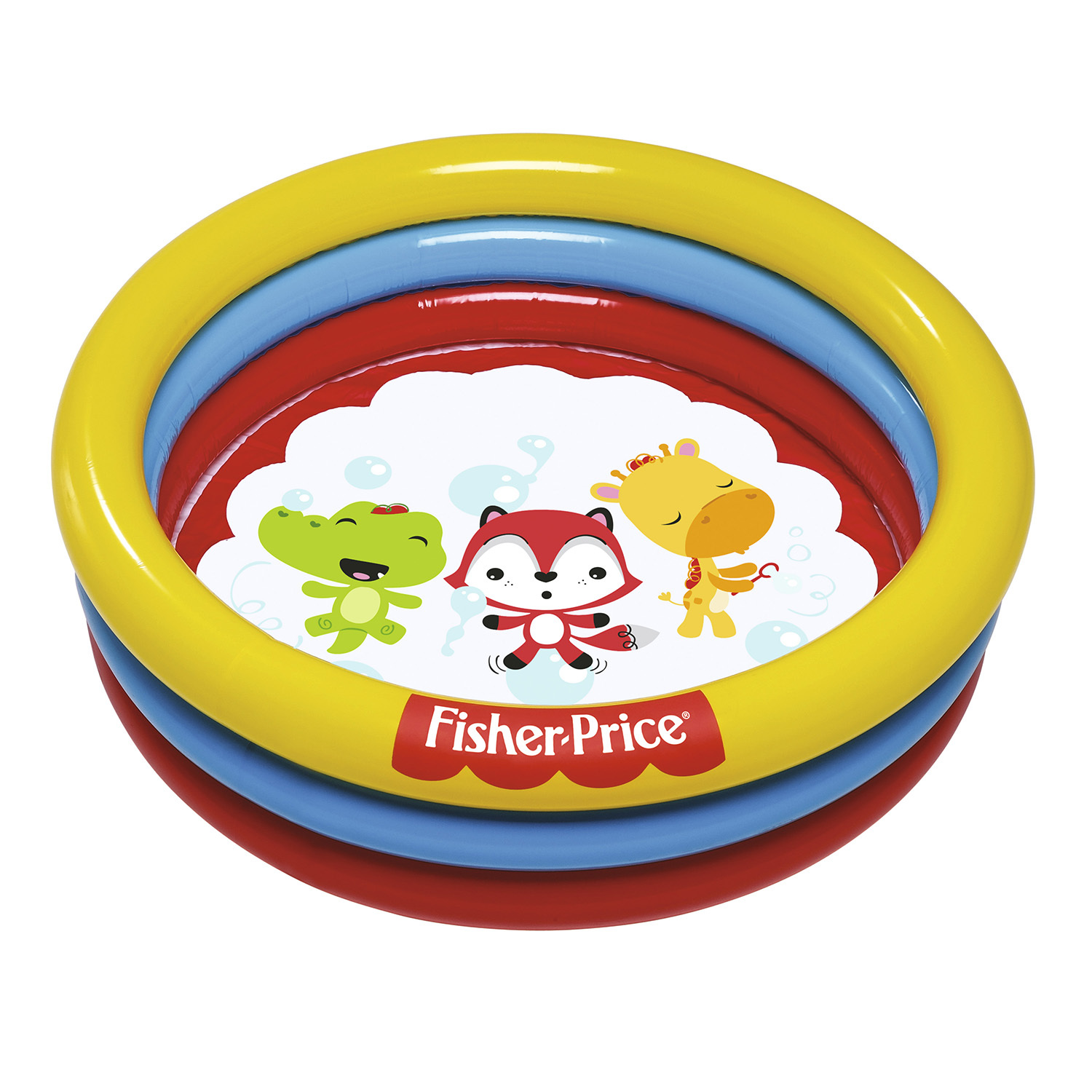 Бассейн Bestway Fisher Price с шариками 93501 - фото 2