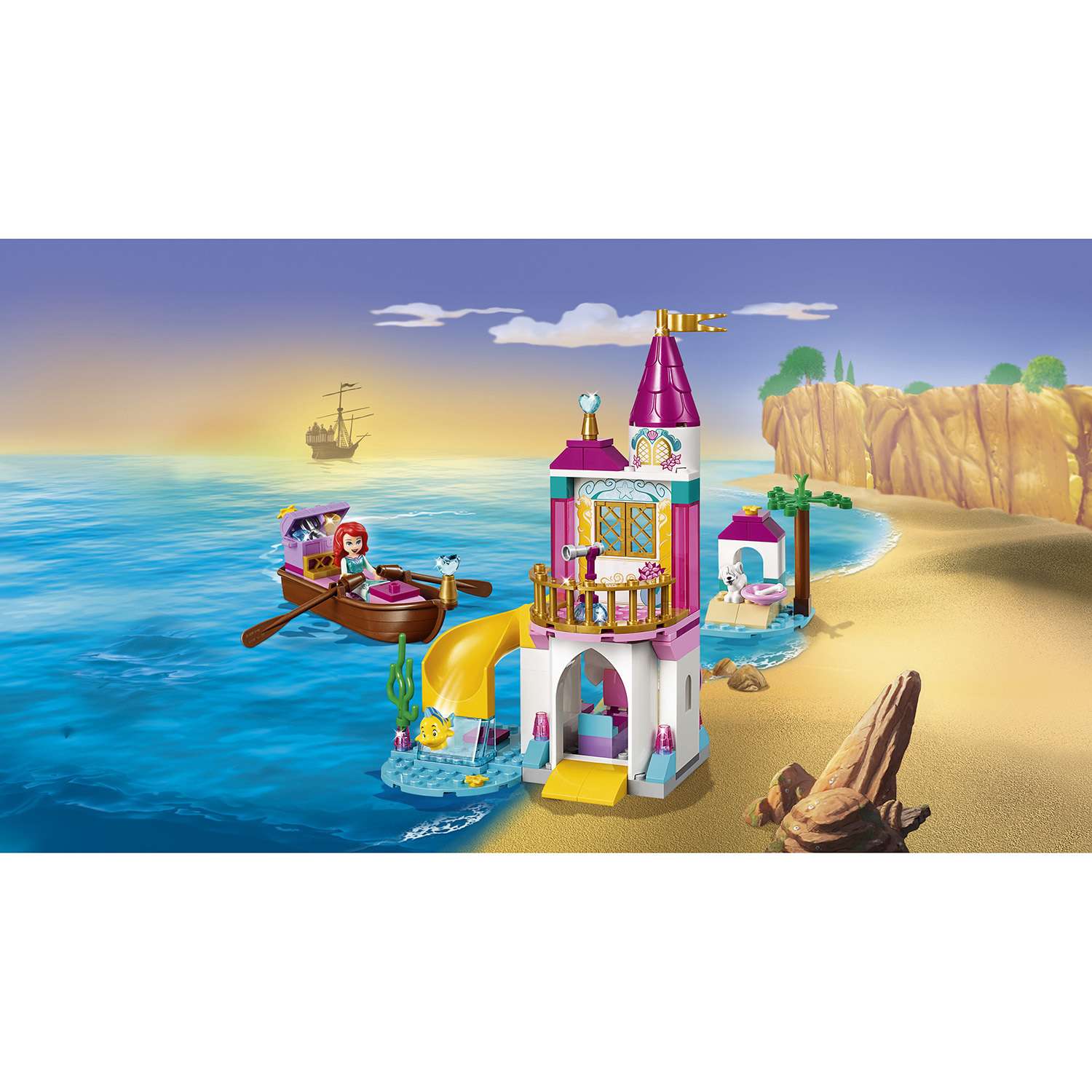 Конструктор LEGO Disney Princess Морской замок Ариэль 41160 - фото 7