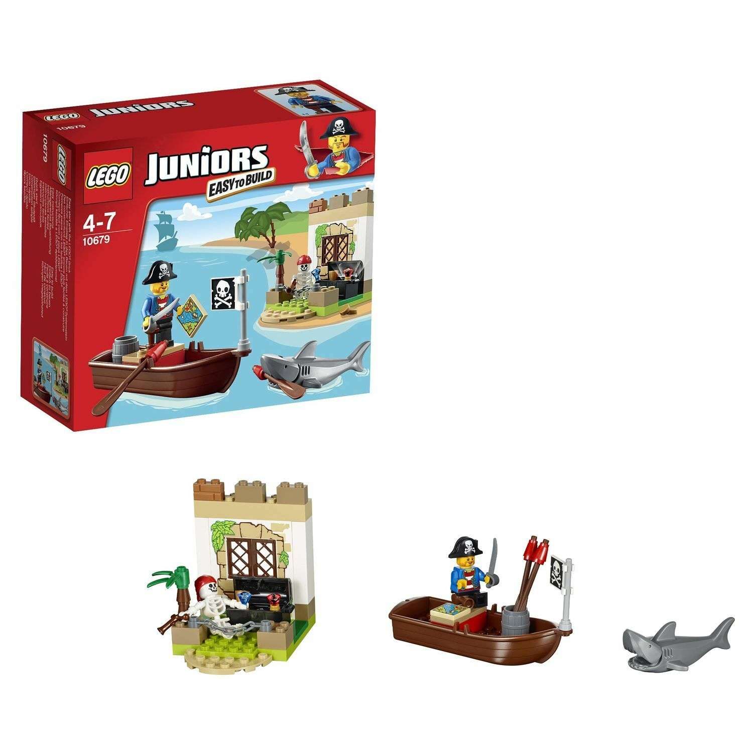 Конструктор LEGO Juniors Охота за сокровищами (10679) - фото 1