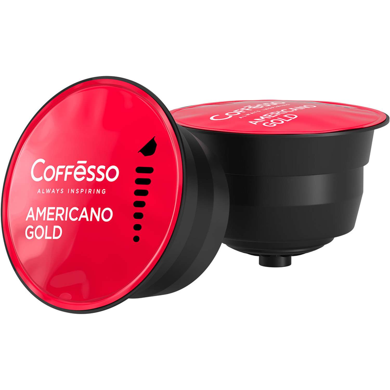 Кофе в капсулах Coffesso Americano Gold 128г капсула - фото 3