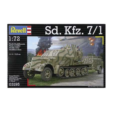 Полугусеничный тягач Revell Sd Kfz 7/1