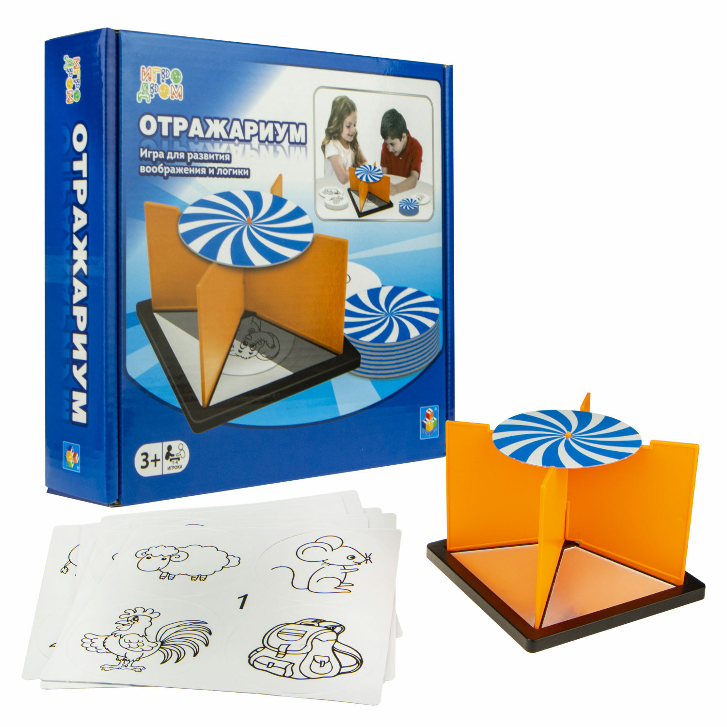 Настольная игра 1TOY Монтессори Отражариум - фото 6