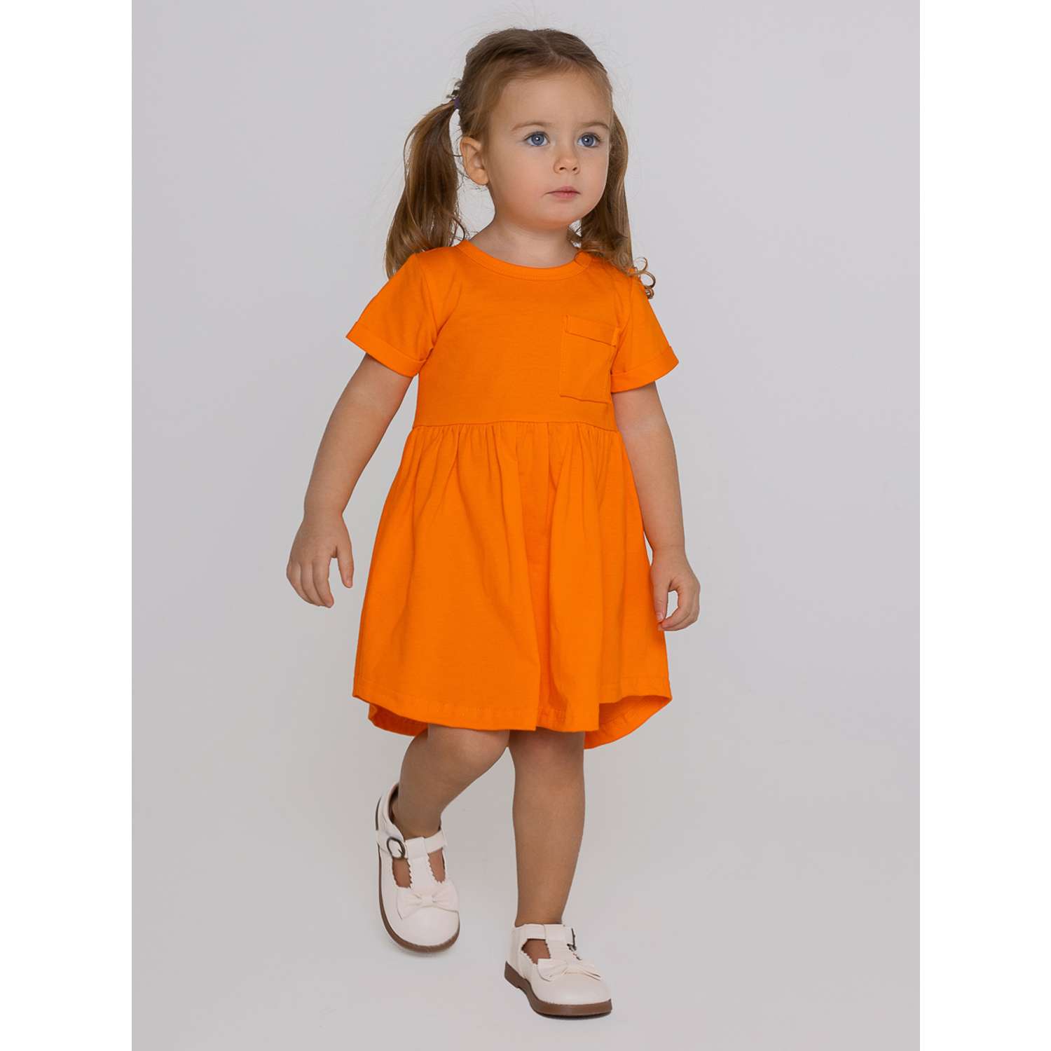 Платье Ивбэби 10003/оранжевый - фото 1