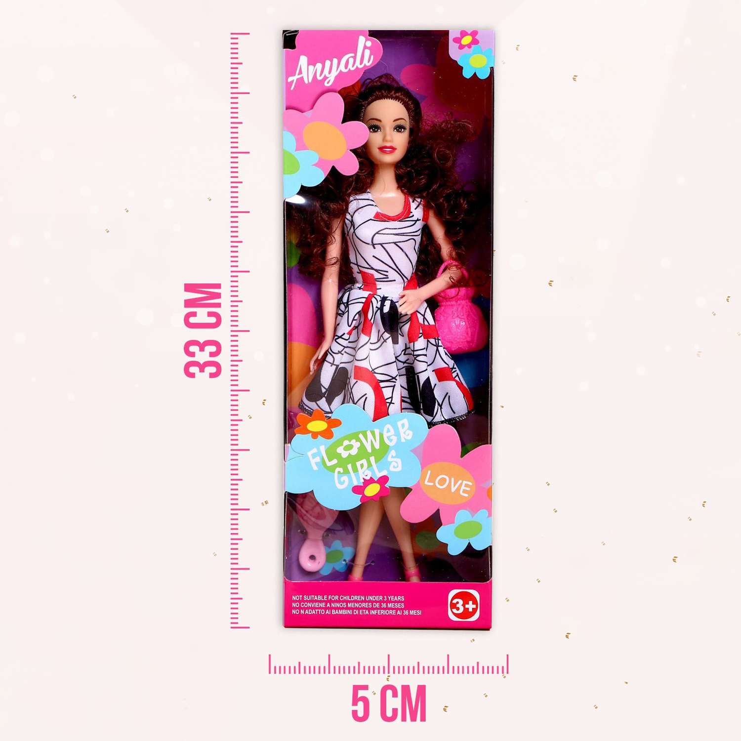 Кукла-модель Sima-Land «Ася» в платье 5099606 - фото 4