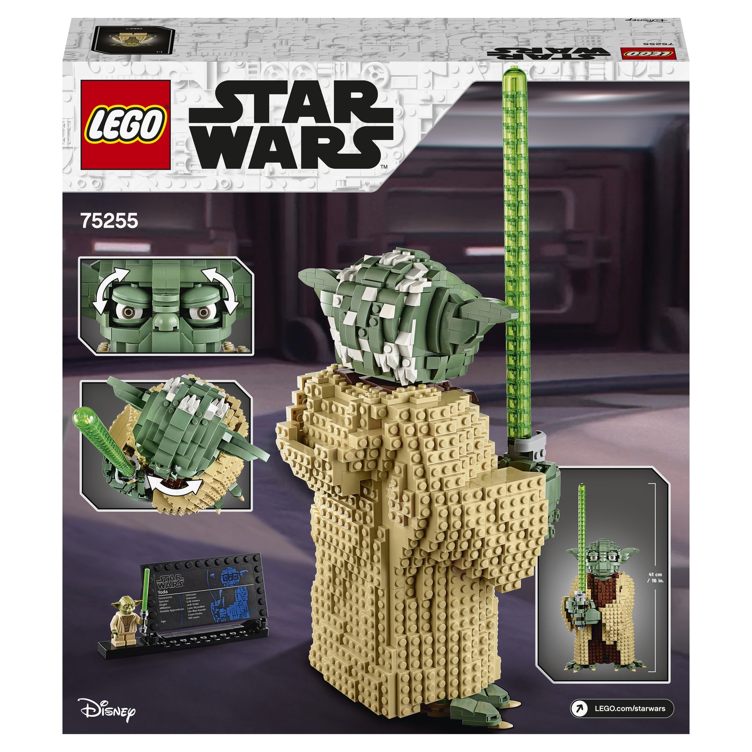 Конструктор LEGO Star Wars Йода 75255 - фото 3