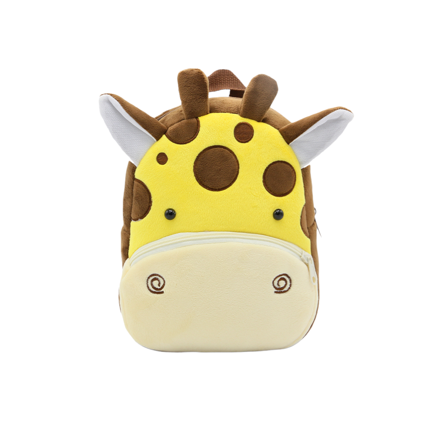 Рюкзак дошкольный жираф PIFPAF KIDS коричневый - фото 1