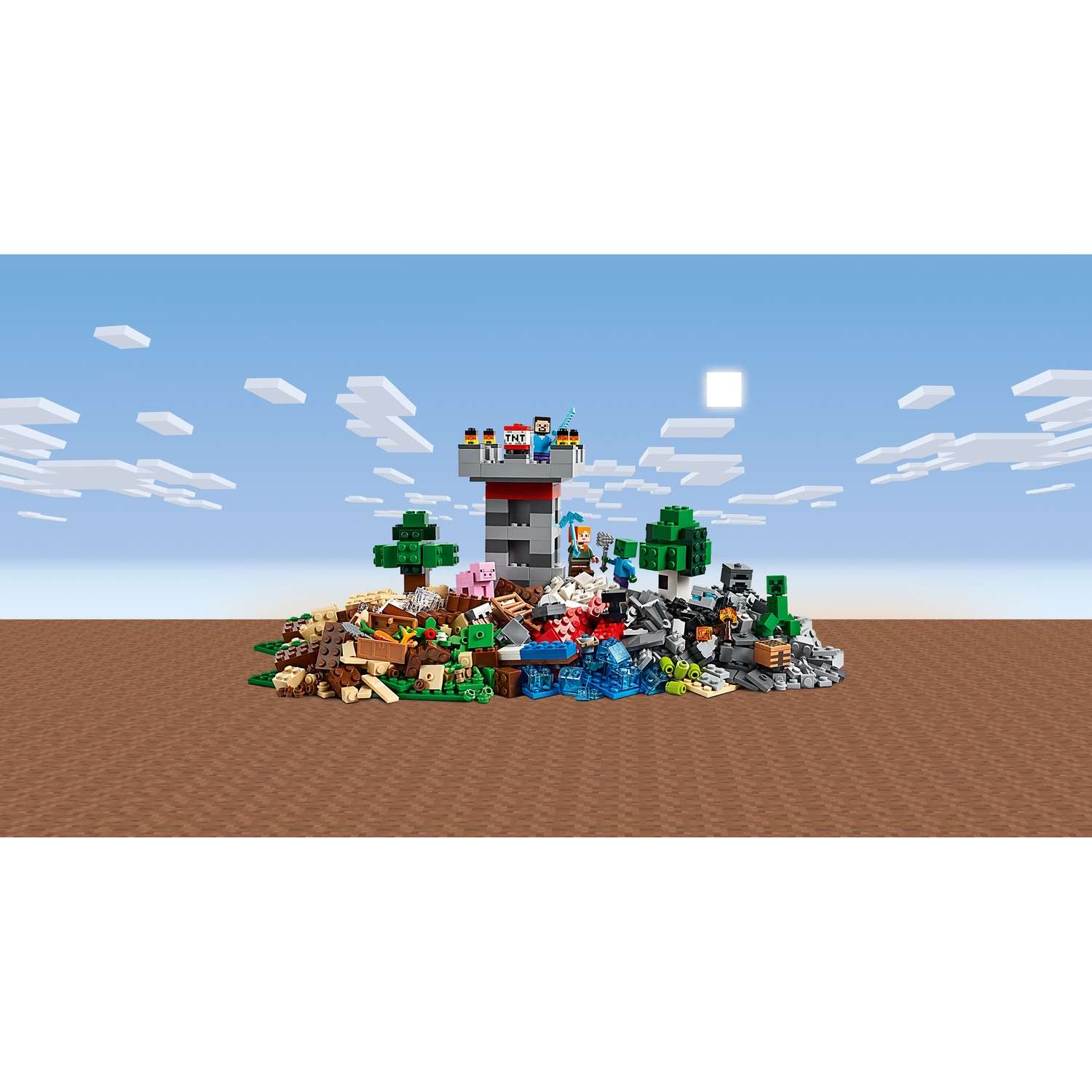 Конструктор LEGO Minecraft Набор для творчества 3.0 21161 - фото 11