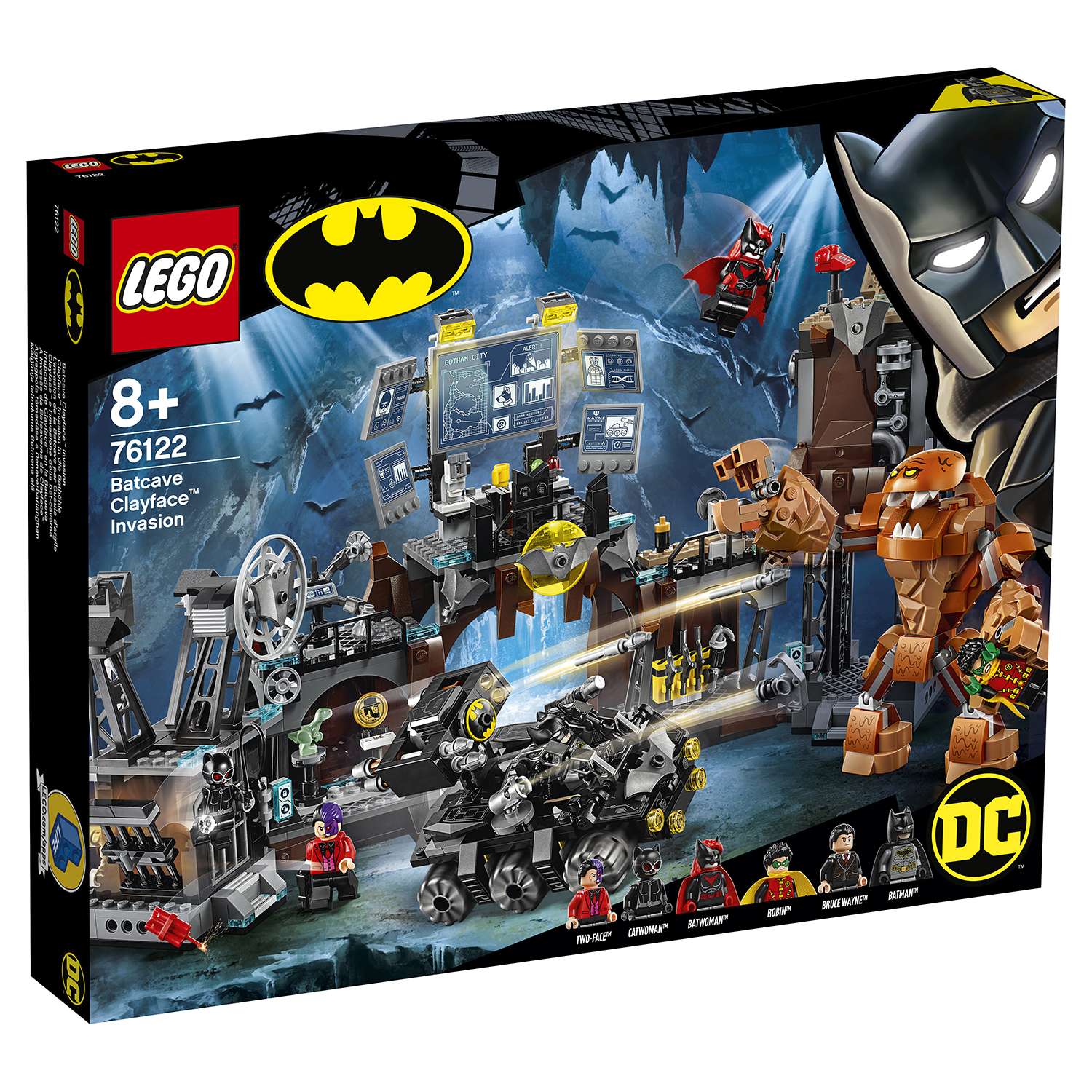 Конструктор LEGO DC Super Heroes Вторжение Глиноликого в бэт-пещеру 76122 - фото 2