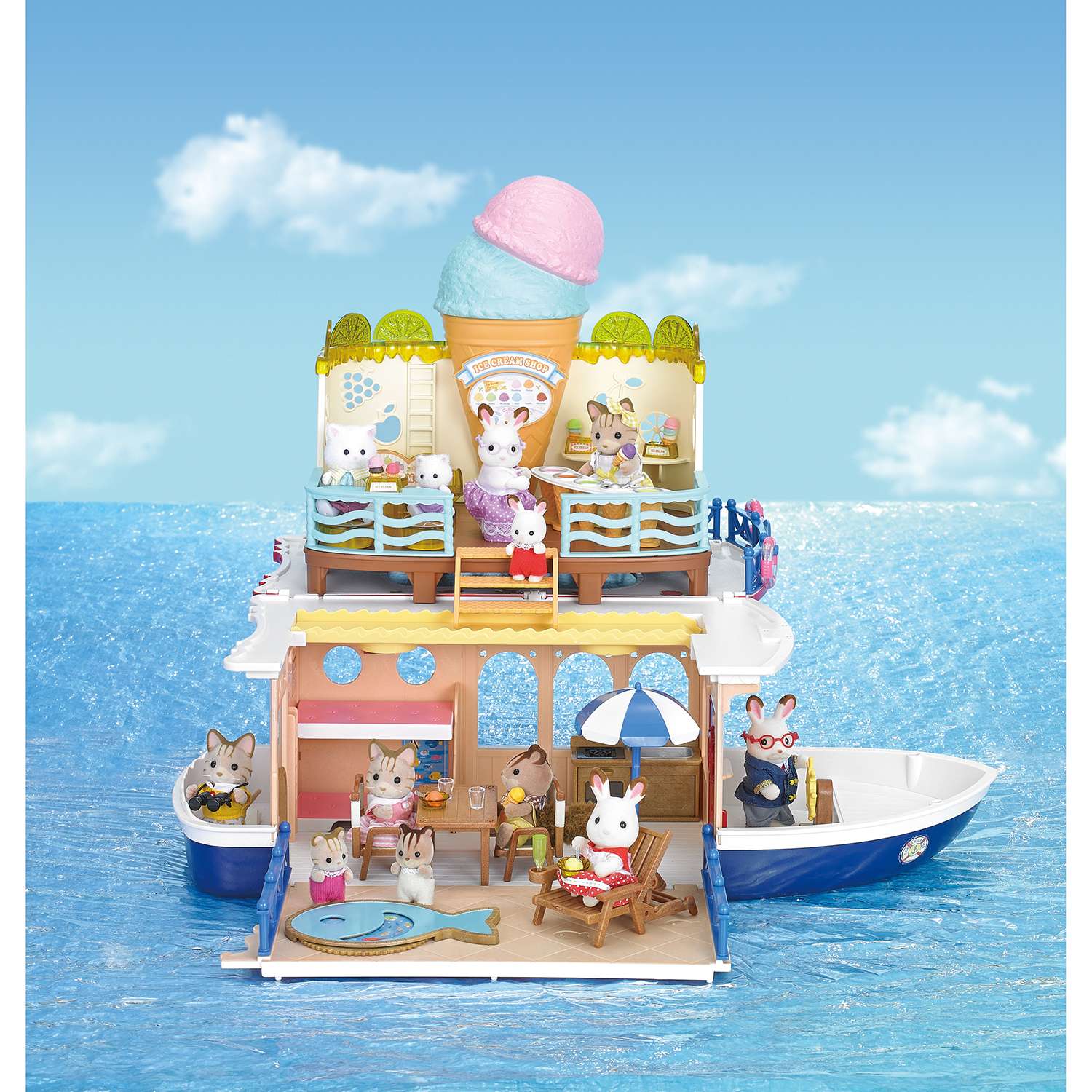 Набор Sylvanian Families Кафе-мороженое 5228 - фото 8