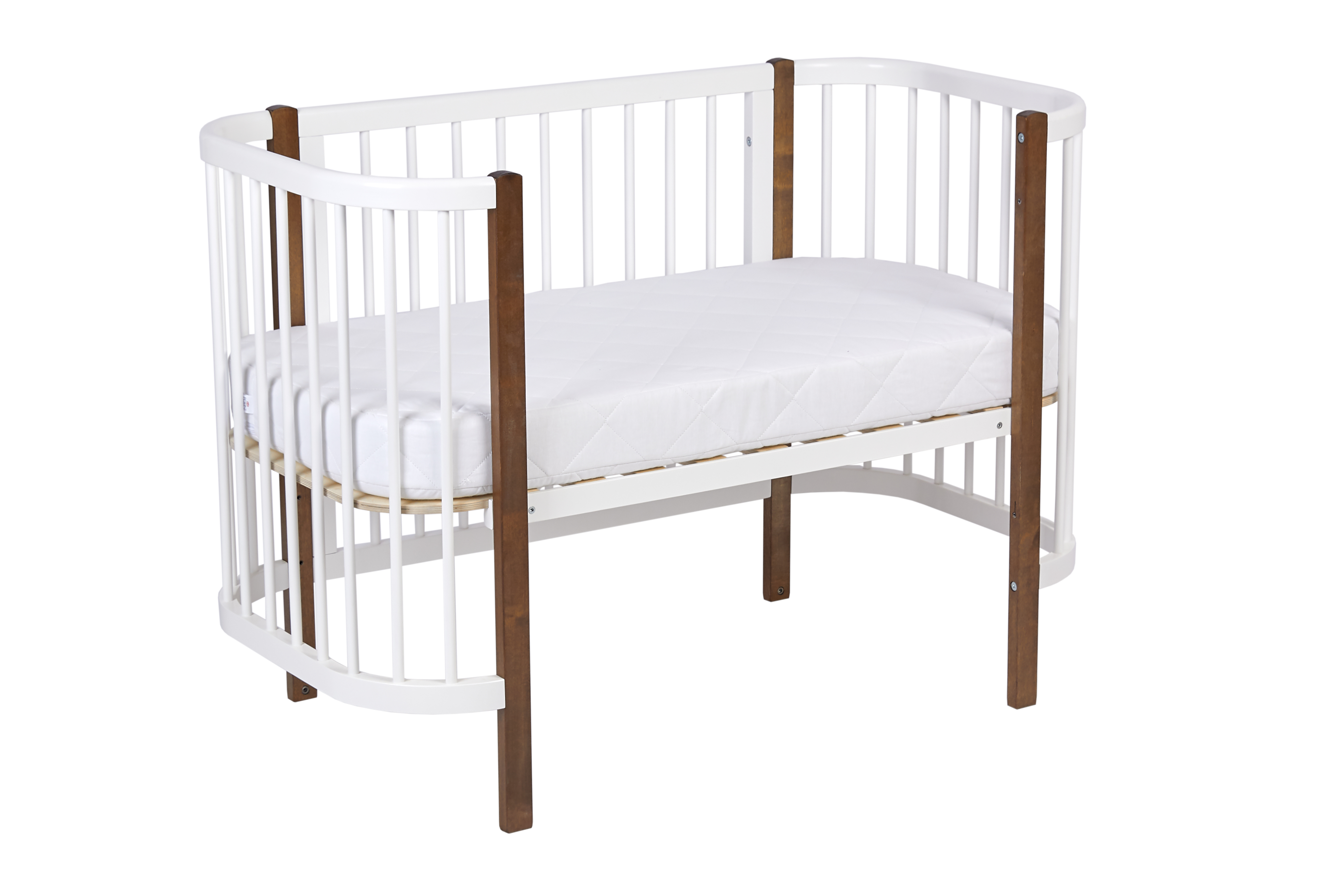 Детская кроватка Polini kids Simple 350 с маятником прямоугольная, продольный маятник - фото 16