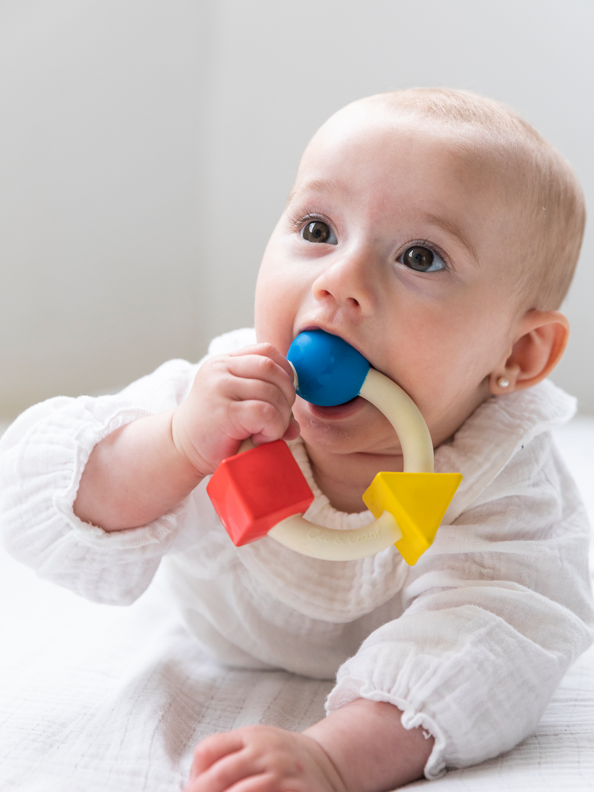 Прорезыватель грызунок OLI and CAROL teething Ring Basic - фото 5