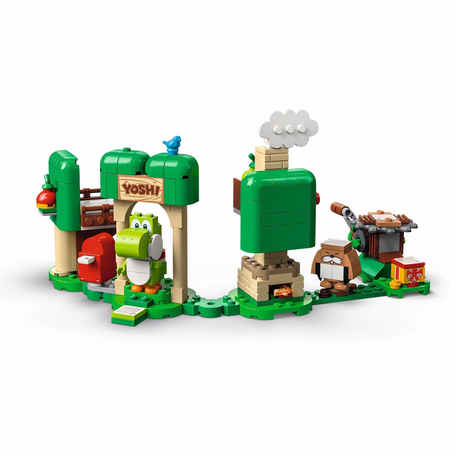 Mario and yoshi house lego sale