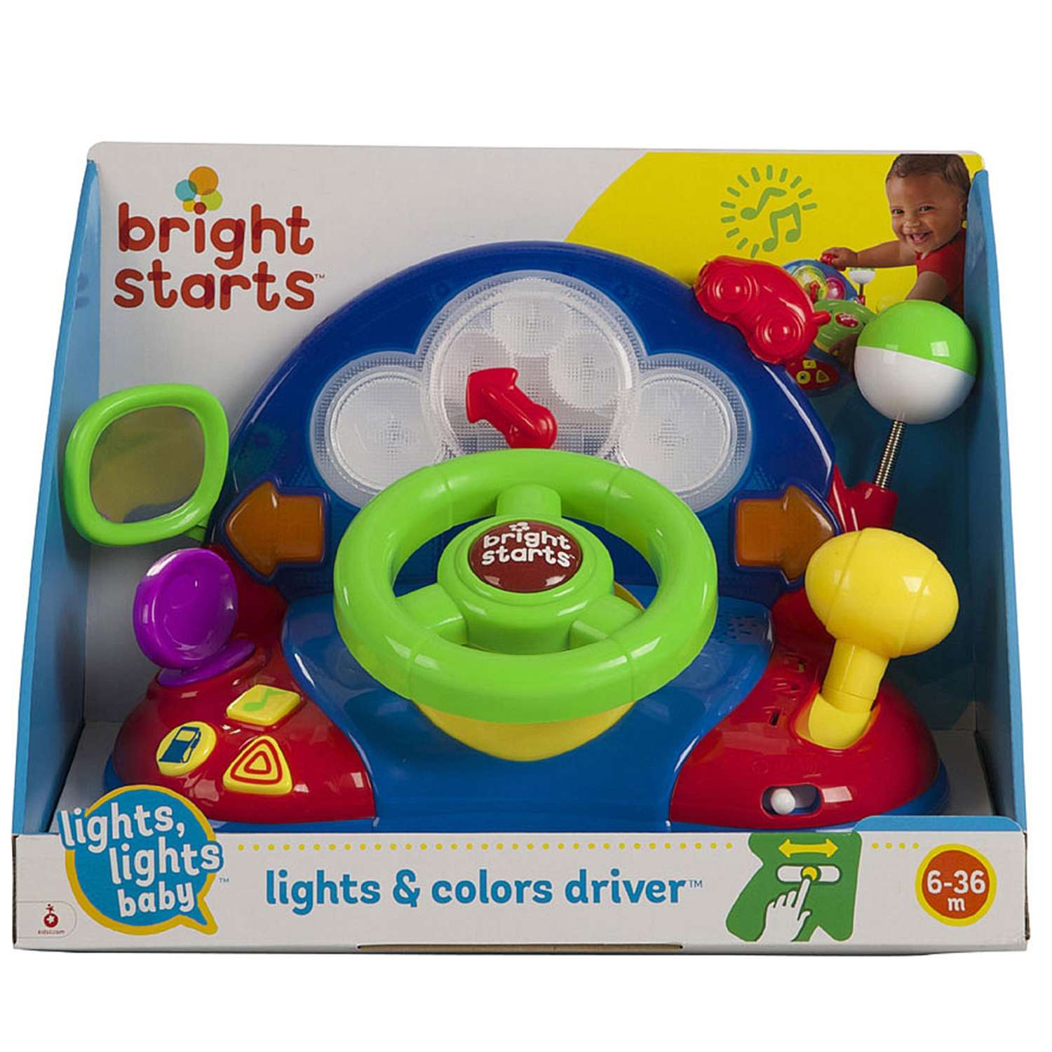 Развивающая игрушка Bright Starts Маленький водитель - фото 2