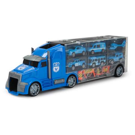 Автовоз Mobicaro 10 предметов синий