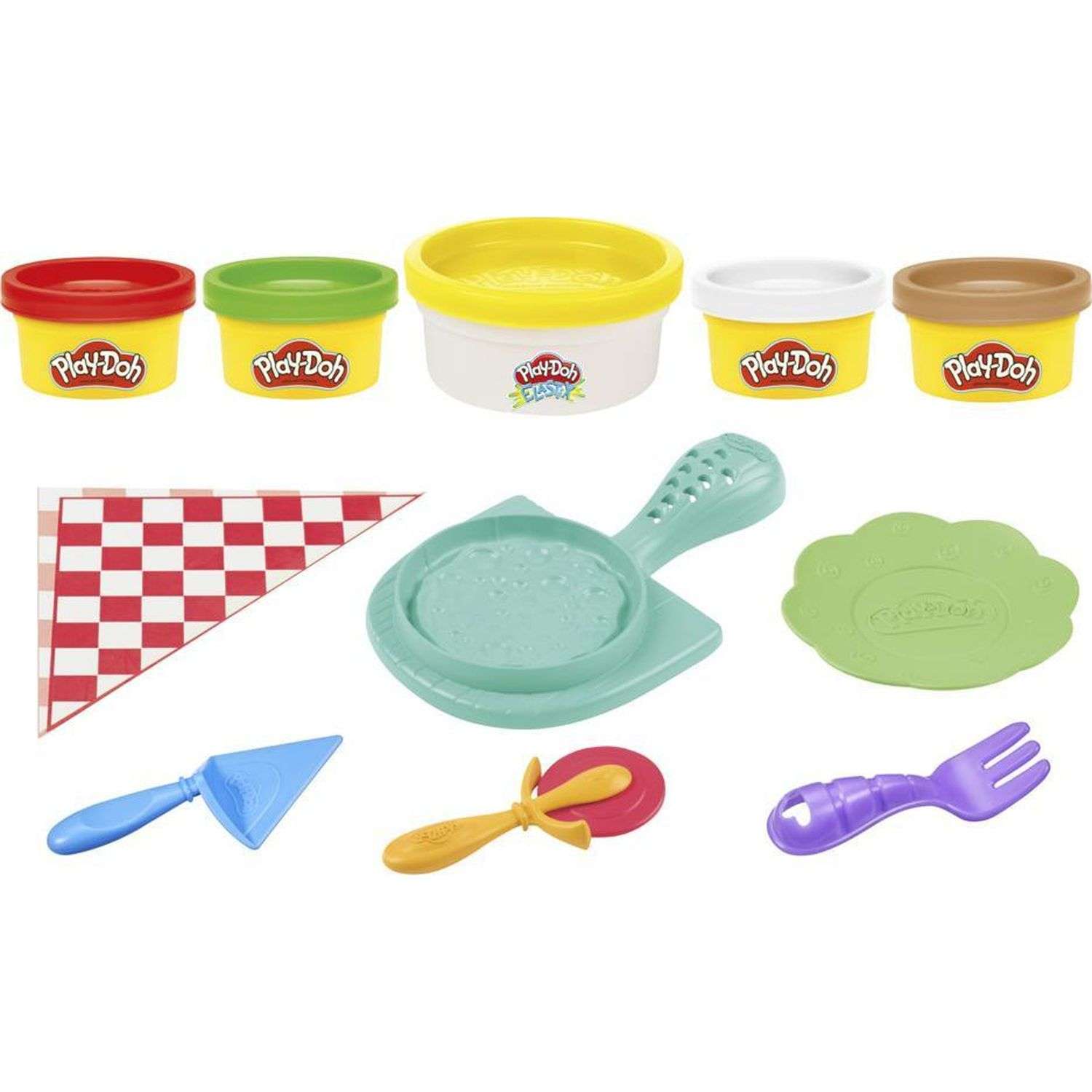 Набор игровой Play-Doh Масса для лепки Любимые блюда Сырная пицца F17265L0 - фото 2