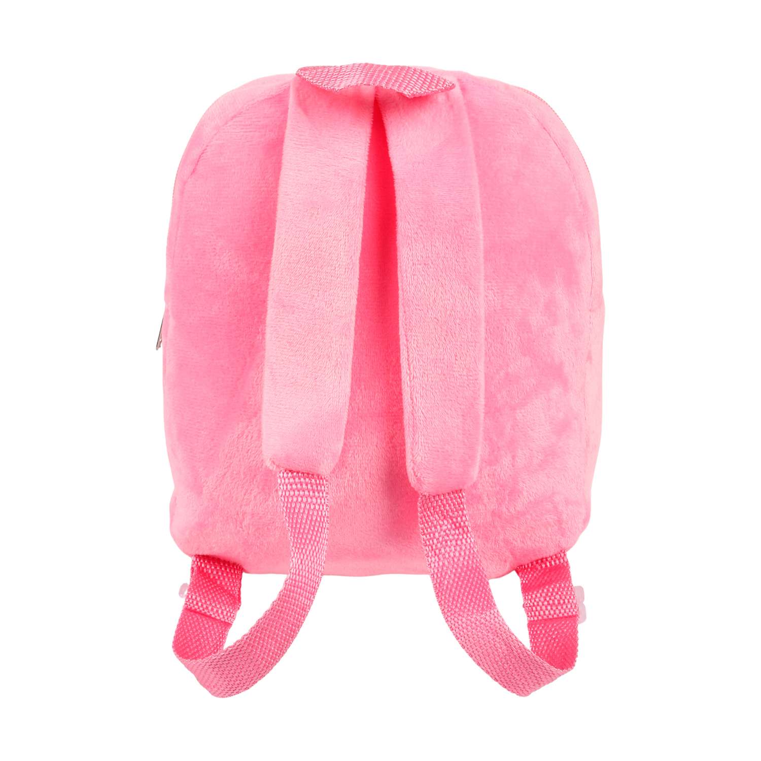 Рюкзак с игрушкой Little Mania розовый Дракоша светло-зеленый - фото 3